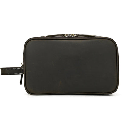 Cowhide Cosmetic & Toiletries Bag