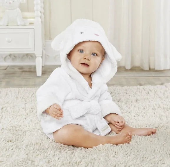 Hooded Bathrobe - Lambie