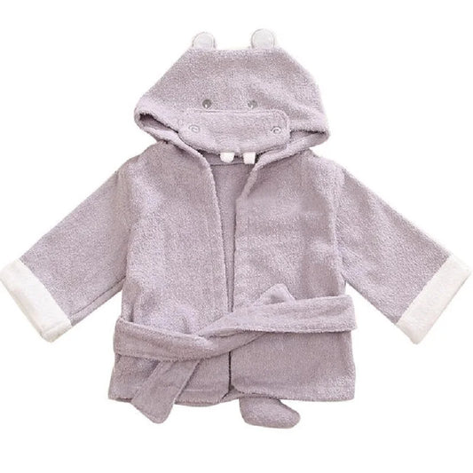 Hooded Bathrobe - Hipp Hipp Hippo