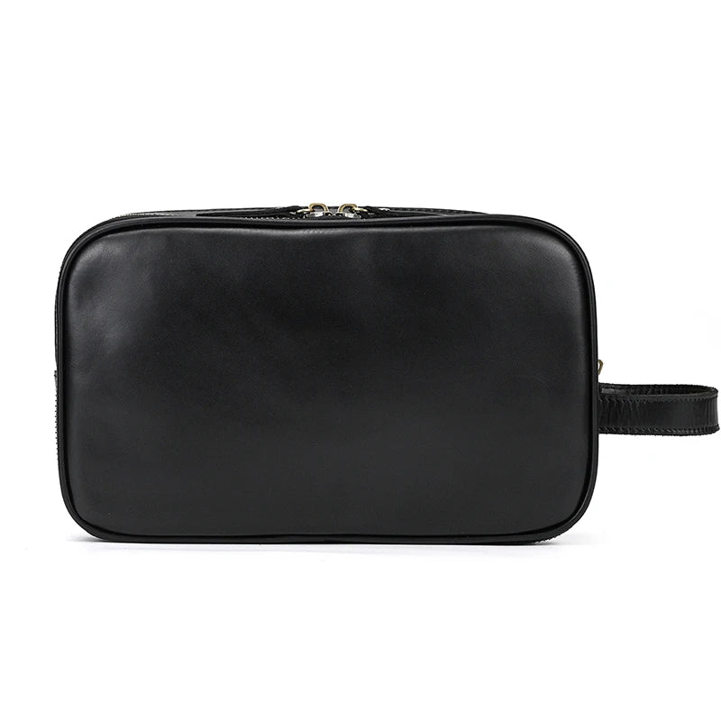 Cowhide Cosmetic & Toiletries Bag