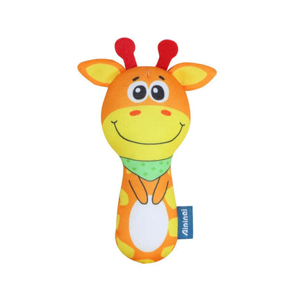 Cartoon Plush Animal Rattle