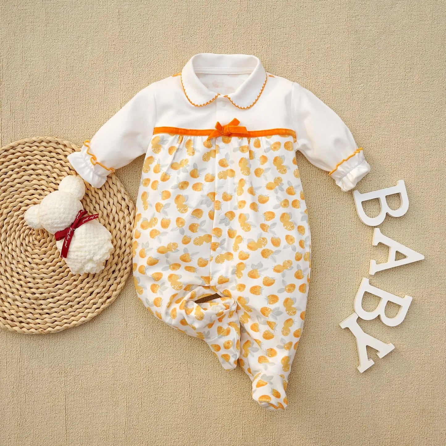 Spring Baby Romper