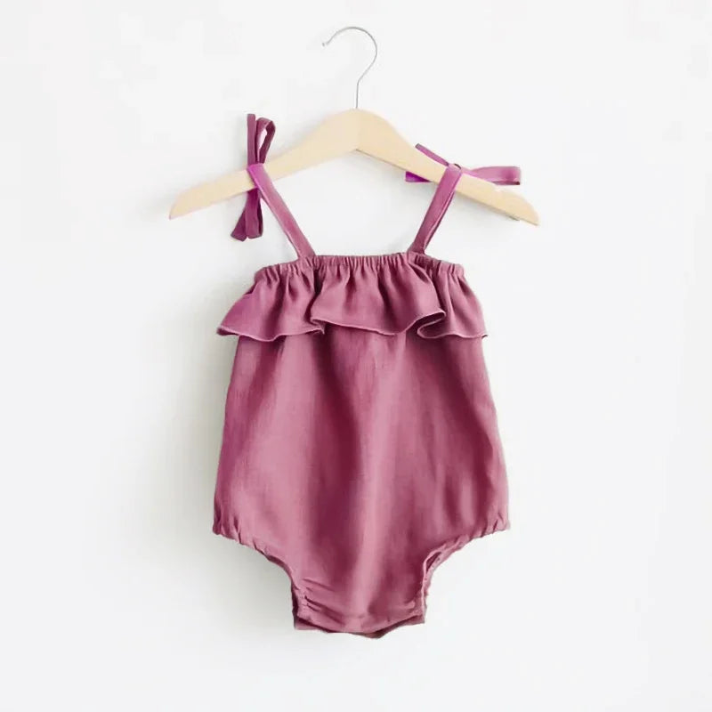 Ruffles on Romper