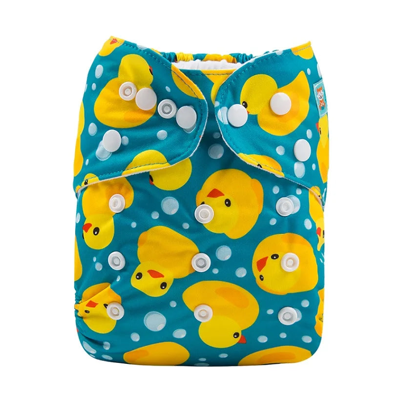 ALVABABY Patterned Nappy & Insert