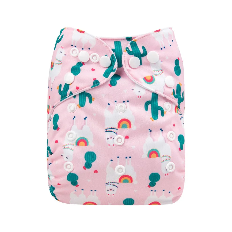 ALVABABY Patterned Nappy & Insert