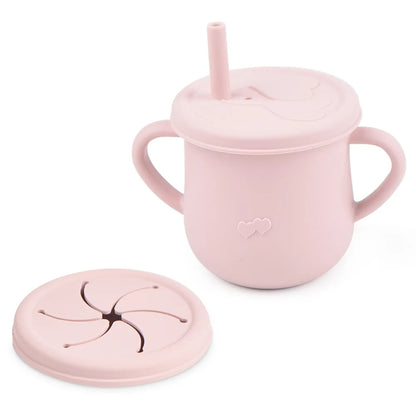 Silicone Straw sippy cup.