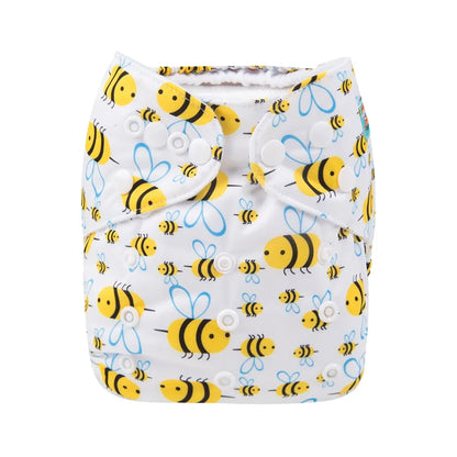 ALVABABY Patterned Nappy & Insert