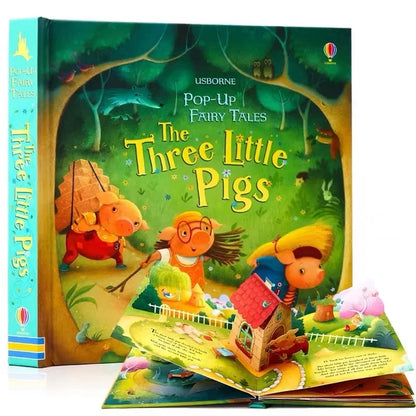 Three Little Pigs 3D Pop Up Book