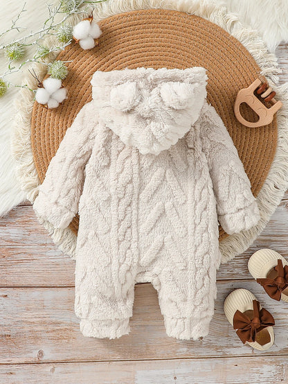 Plush Baby Romper