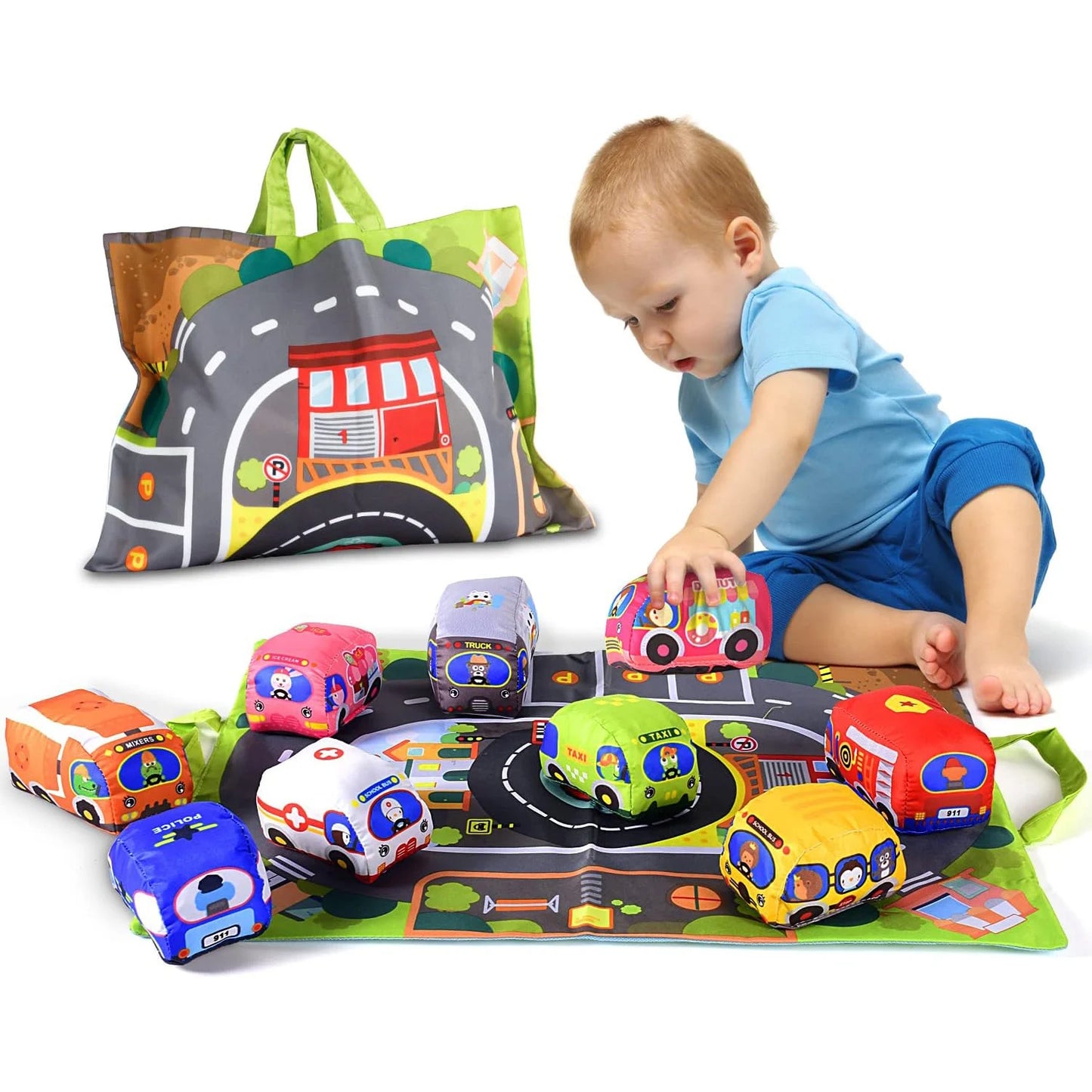 Baby Soft Busy Play Set