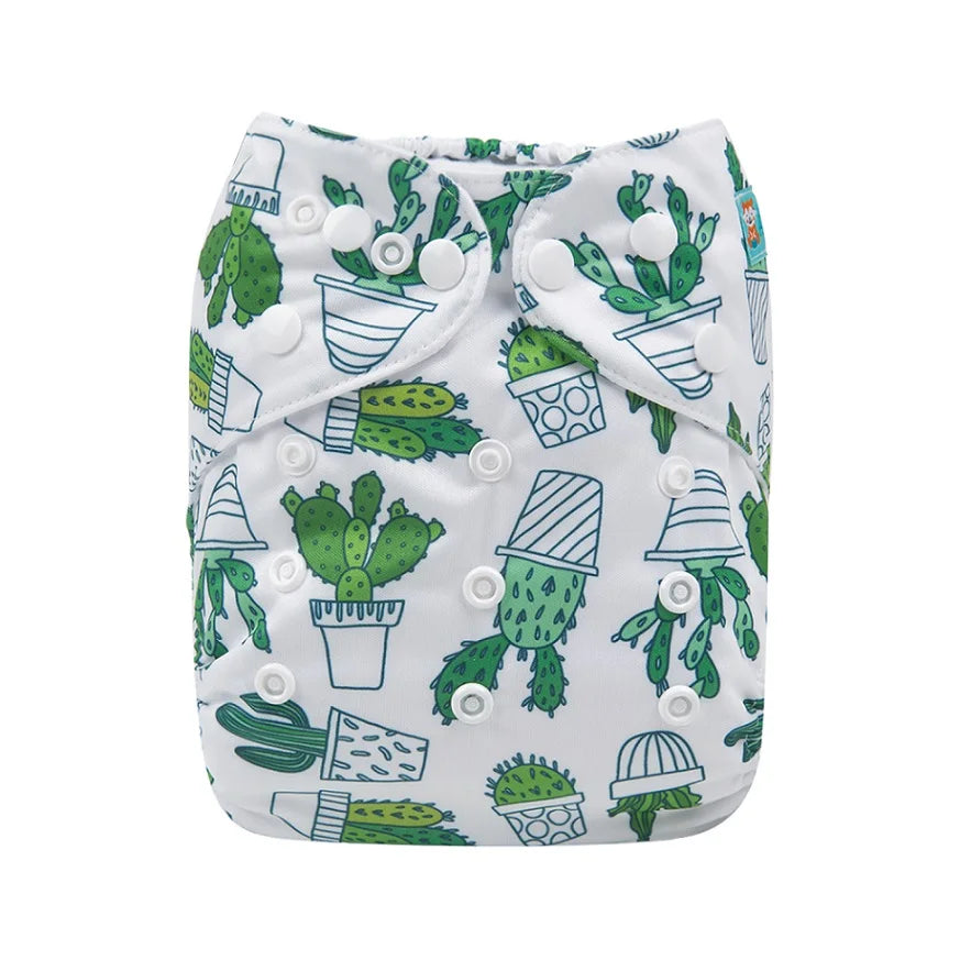 ALVABABY Patterned Nappy & Insert