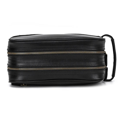 Cowhide Cosmetic & Toiletries Bag