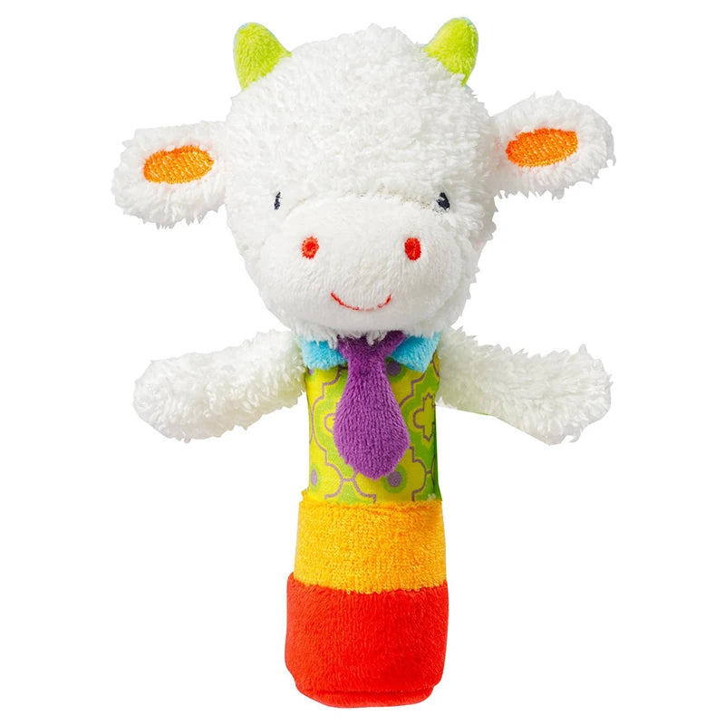 Cartoon Plush Animal Rattle