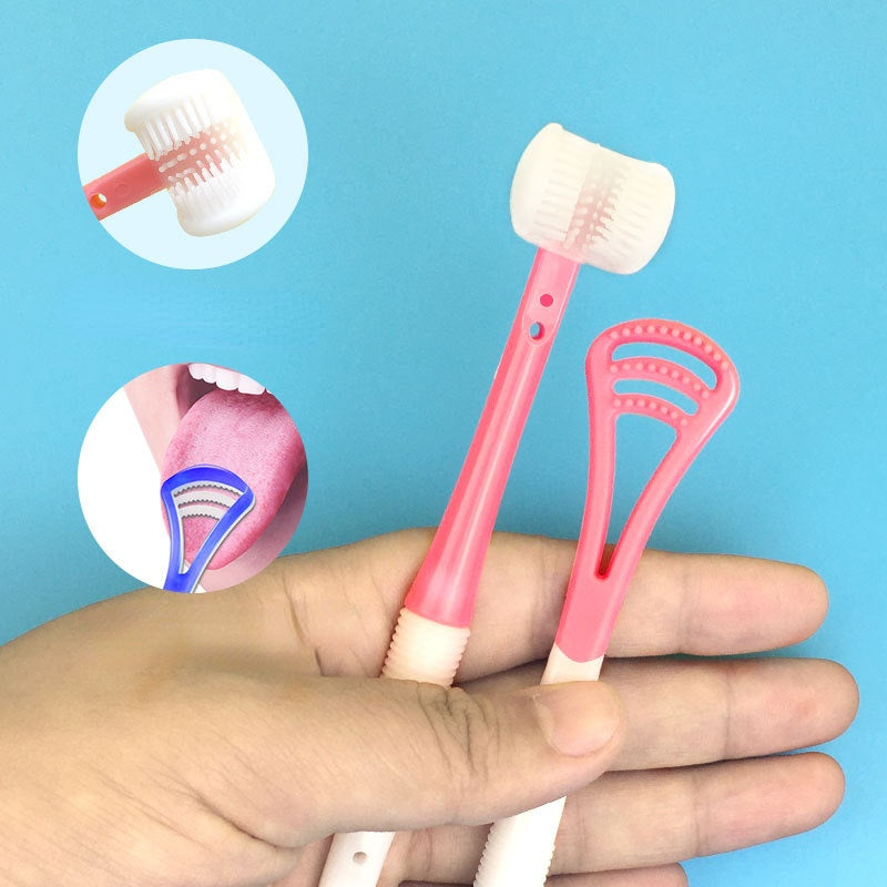 3 Sided Toothbrush