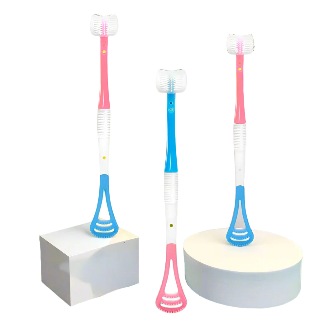 3 Sided Toothbrush