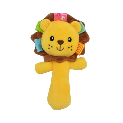 Cartoon Plush Animal Rattle