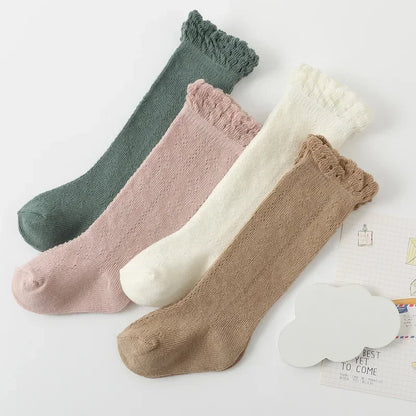 Neutral Knee-High Socks