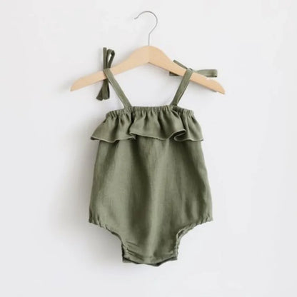 Ruffles on Romper