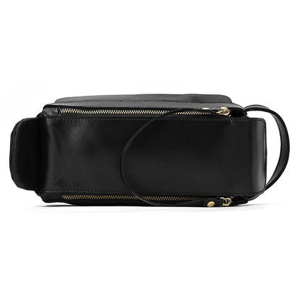 Cowhide Cosmetic & Toiletries Bag