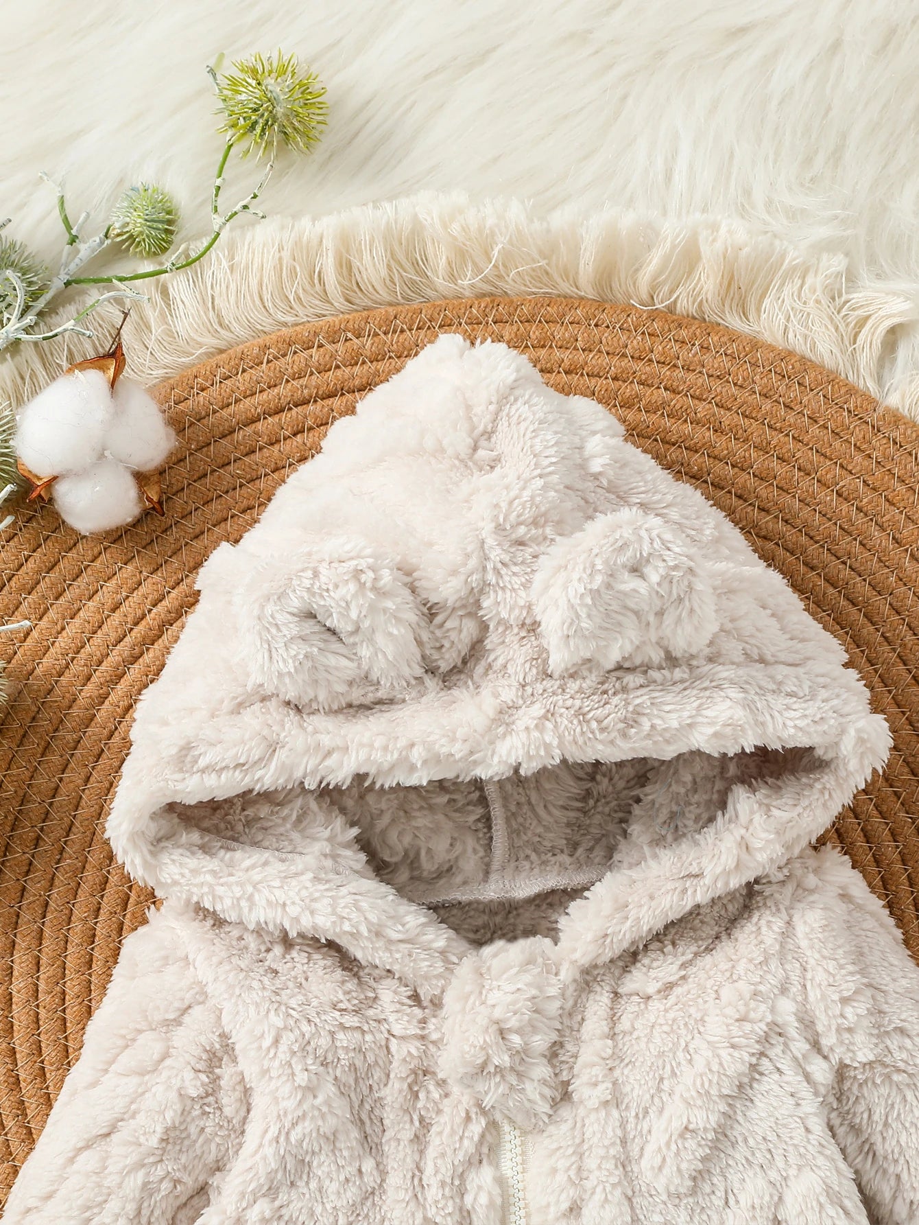 Plush Baby Romper