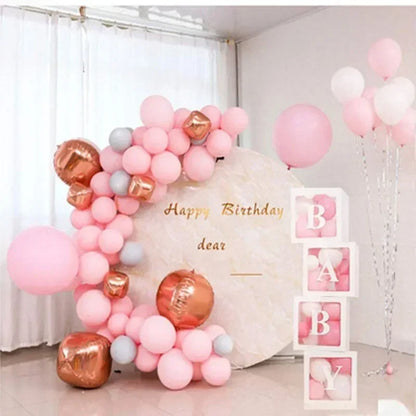 20 Small Balloons - Baby Pink