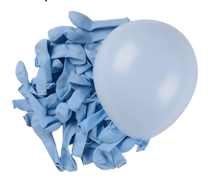 20 Small Balloons - Blue