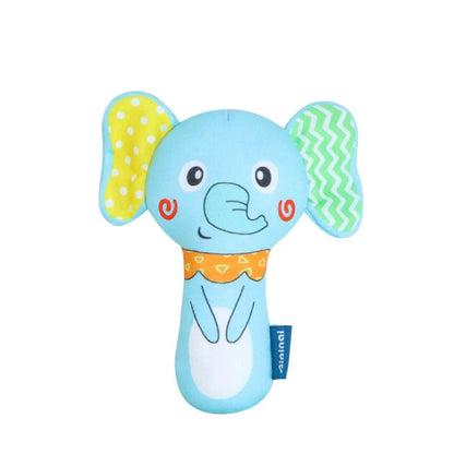 Cartoon Plush Animal Rattle