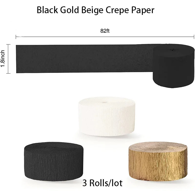 Crepe Paper rolls