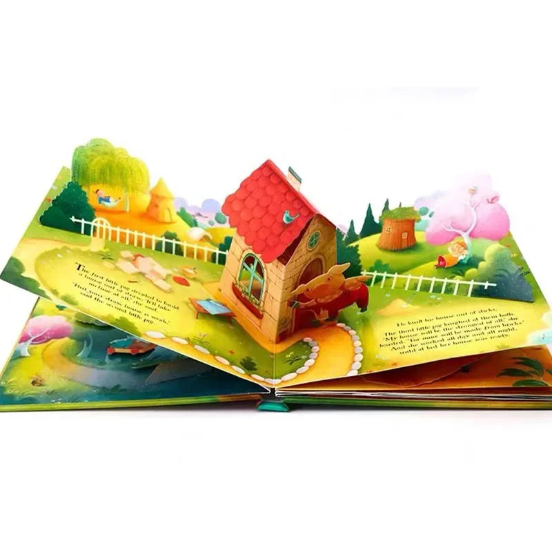 Three Little Pigs 3D Pop Up Book