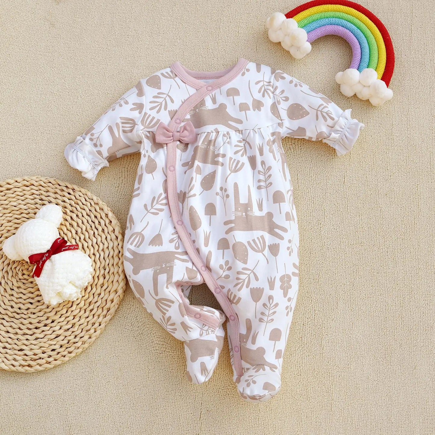 Spring Baby Romper