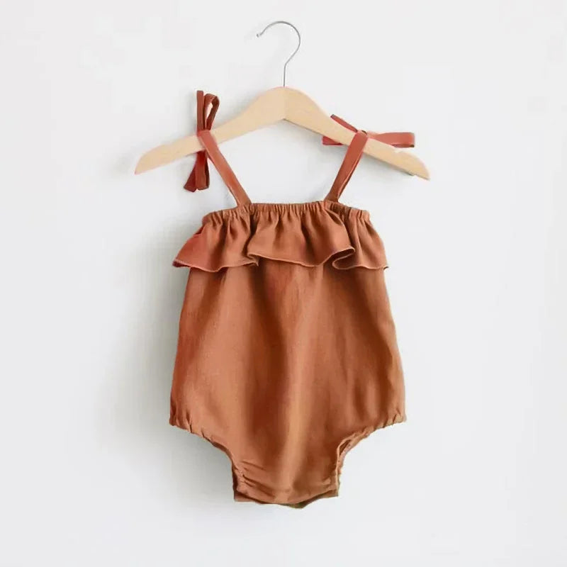 Ruffles on Romper